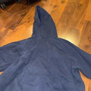Aritzia Royal Blue Sweatfleece Hoodie